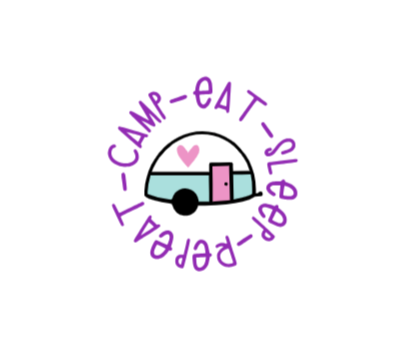 Camper vinyl sticker